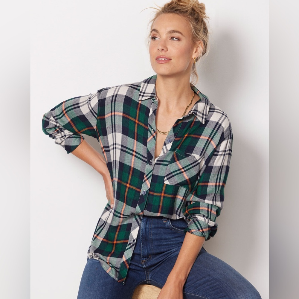 Rails Hunter Flannel Button Up Shirt Nordstrom Bloomingdale’s brand clothing